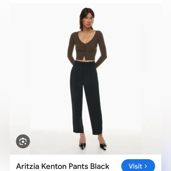 NWT Artizia Babaton BLACK Kenton pants Size 12 - Picture 4 of 16